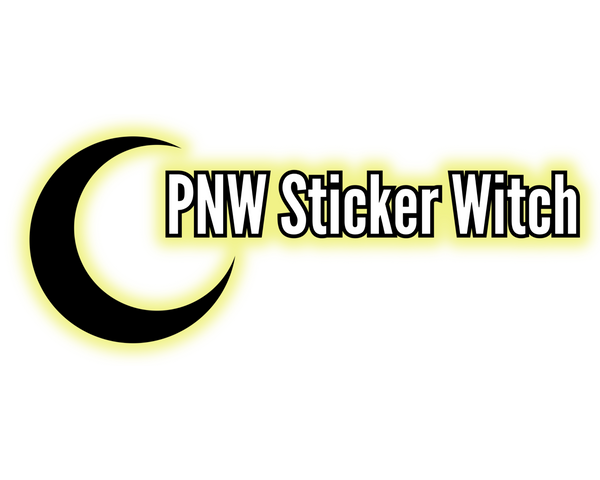 PNW Sticker Witch